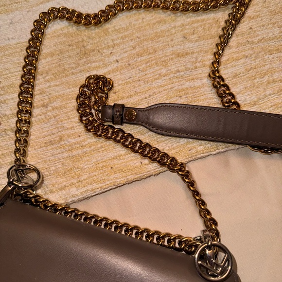 Vitello century F fendi bi color shoulder bag - Picture 5 of 12